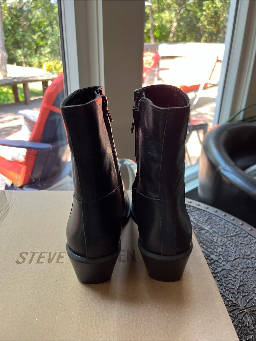 STEVE MADDEN DANEY BLACK BOOTIES 6.5 - Picture 11 of 12
